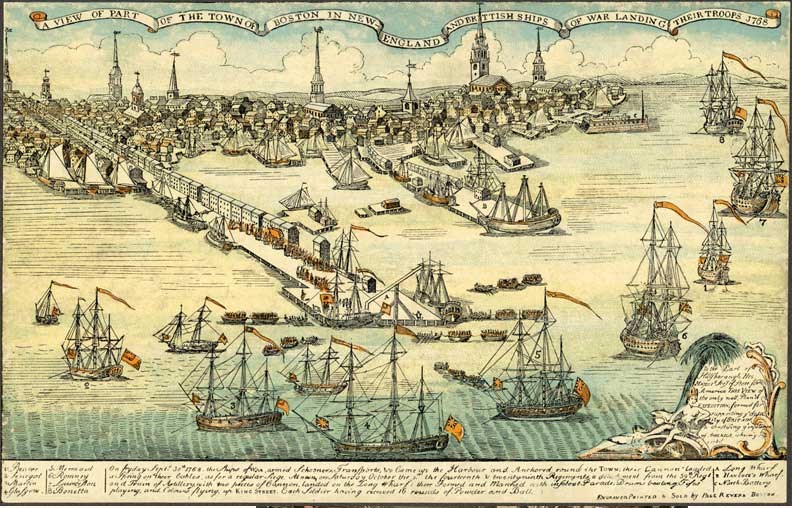 October 2,1768, Boston