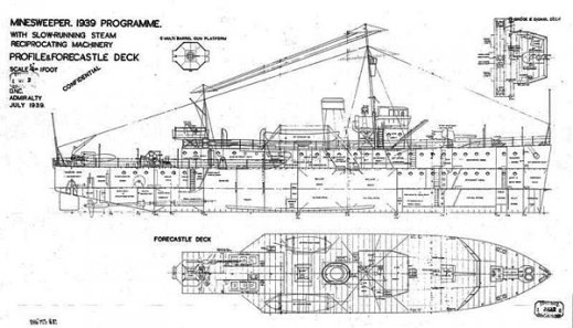08.04. 1 Bangor Class Minesweeper 2