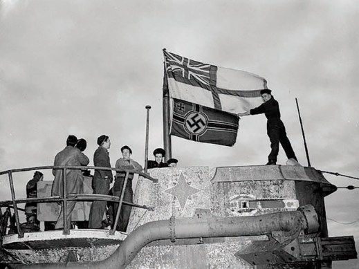 U190 surrendered Canadian jack