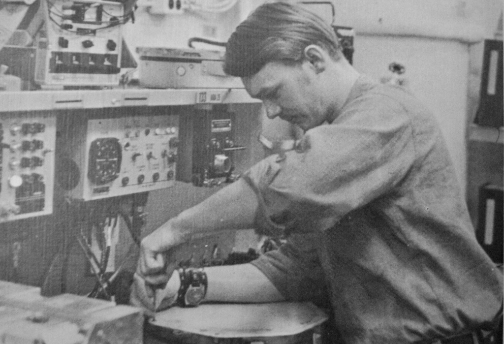 William Moultrie of Englewood served aboard the USS Inchon during Vietnam&nbsp;War