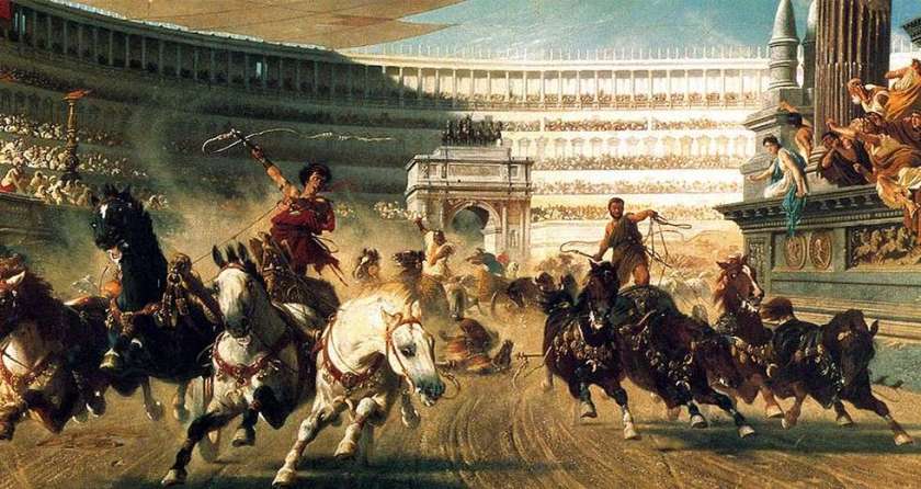 roman-chariot-race