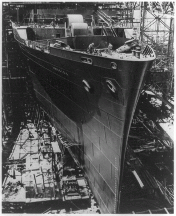 Ss_america_under_construction