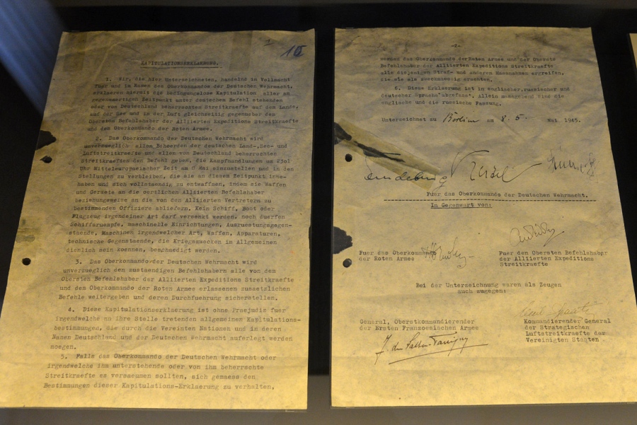 Instruments of Surrender, ww2