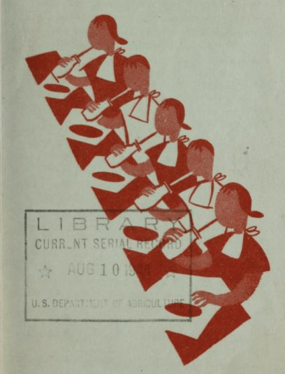 Vintage School Lunch Recipes and Menus&nbsp;(1916-1960)