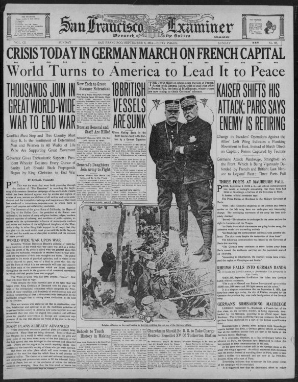 The Great War – September 6 – DAVE DOES HISTORY