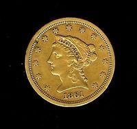 1861 quarter eagle