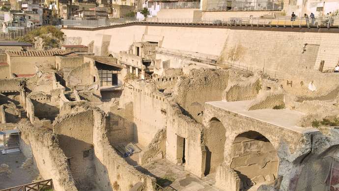 Ercolano: ruins of Herculaneum