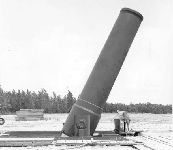 Had it been used, the Little David would have been the biggest artillery piece of World War Two. 