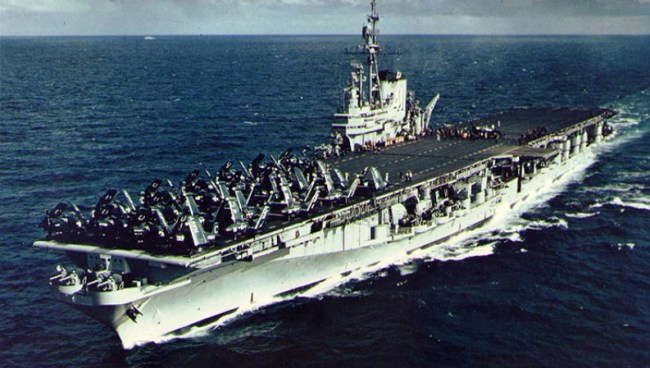 The Midway entered service just days after Japan's capitulation.
