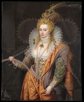 A portrait of Elizabeth I 