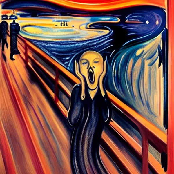 The Scream Rendition The Scream – DAVE DOES HISTORY