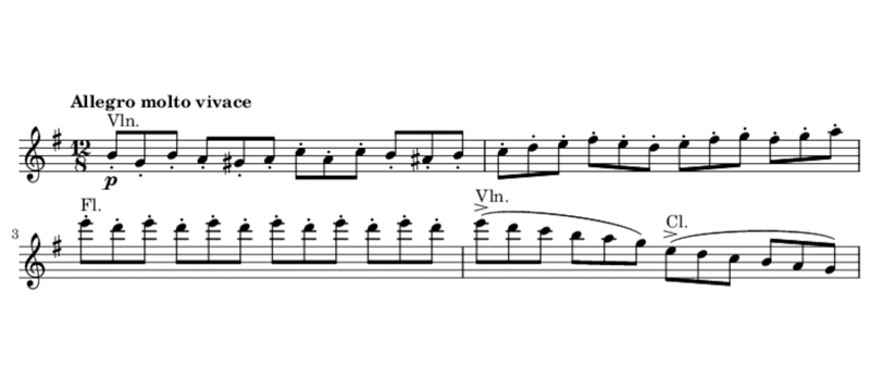 Allegro Molto Vivace